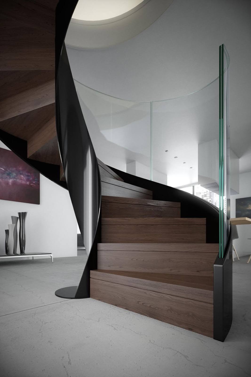 Elegant Spiral staircase